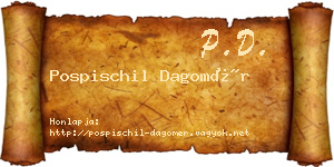 Pospischil Dagomér névjegykártya